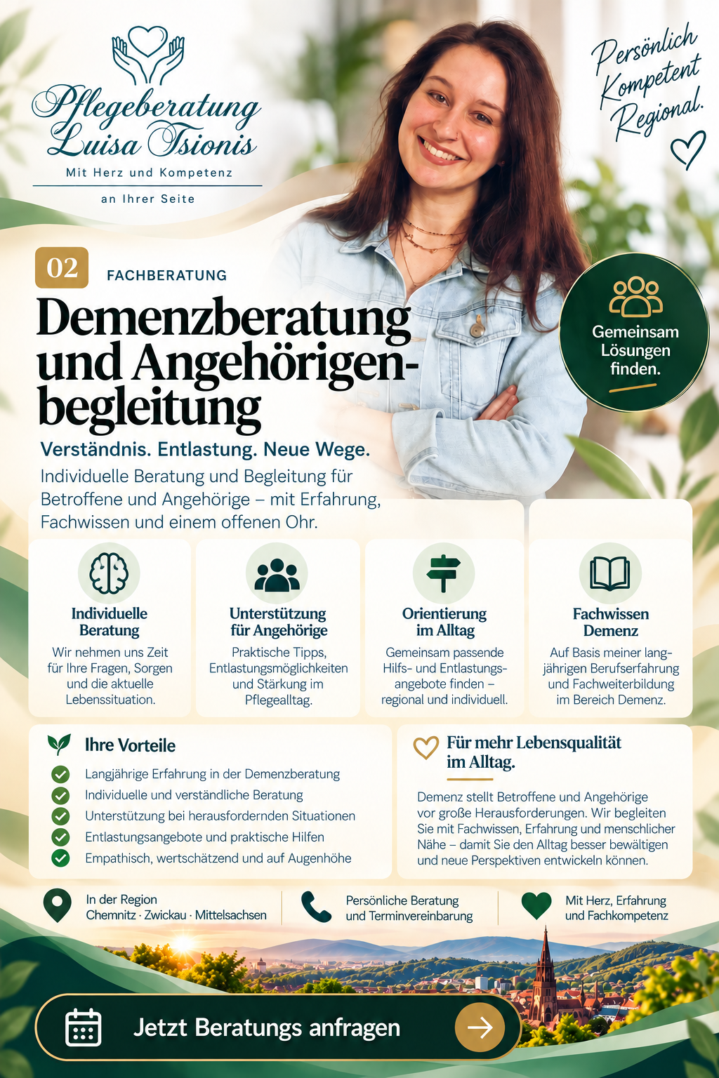 Demenzberatung und Angehörigenbegleitung
